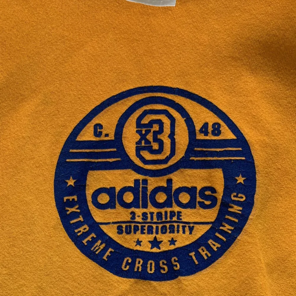 Vintage 90s Adidas Distressed Hoodie‎